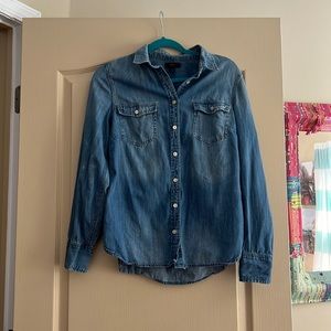 J. crew chambray shirt